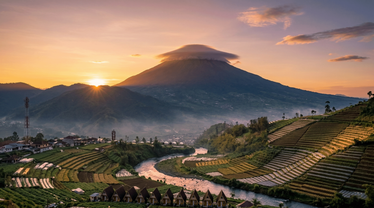 Glamping View Sunrise Sindoro Dieng