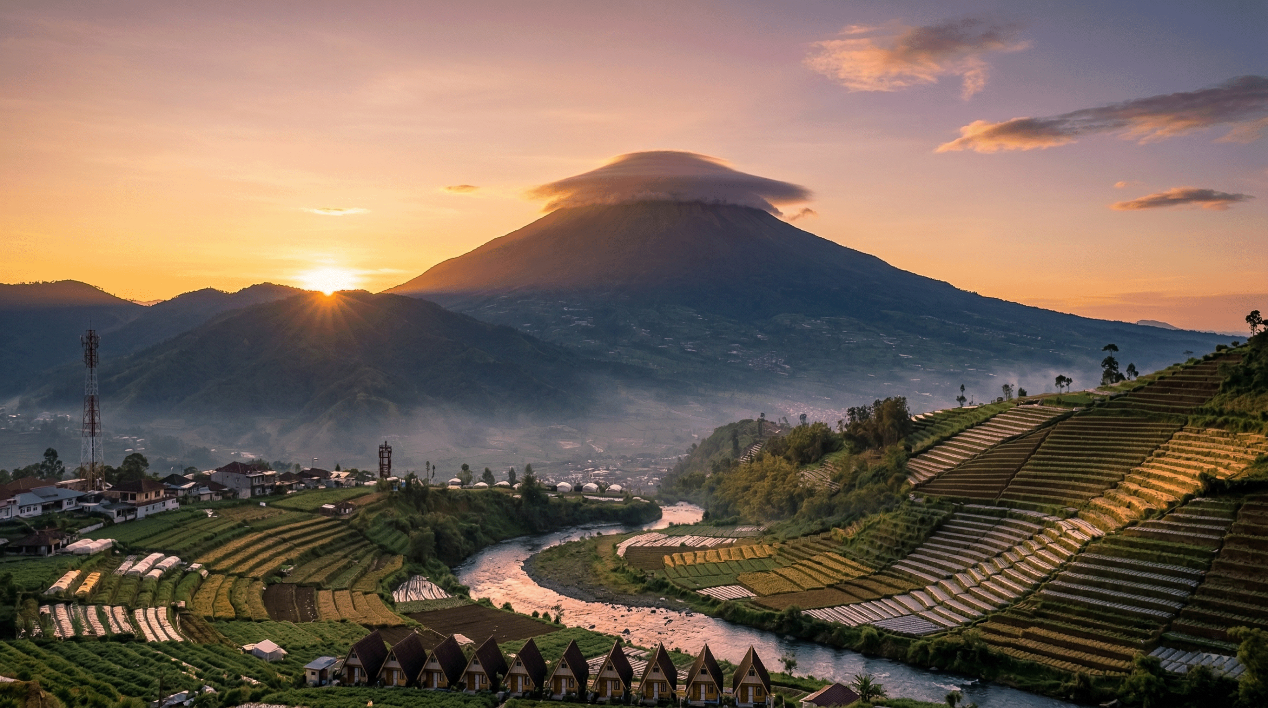 Glamping View Sunrise Sindoro Dieng