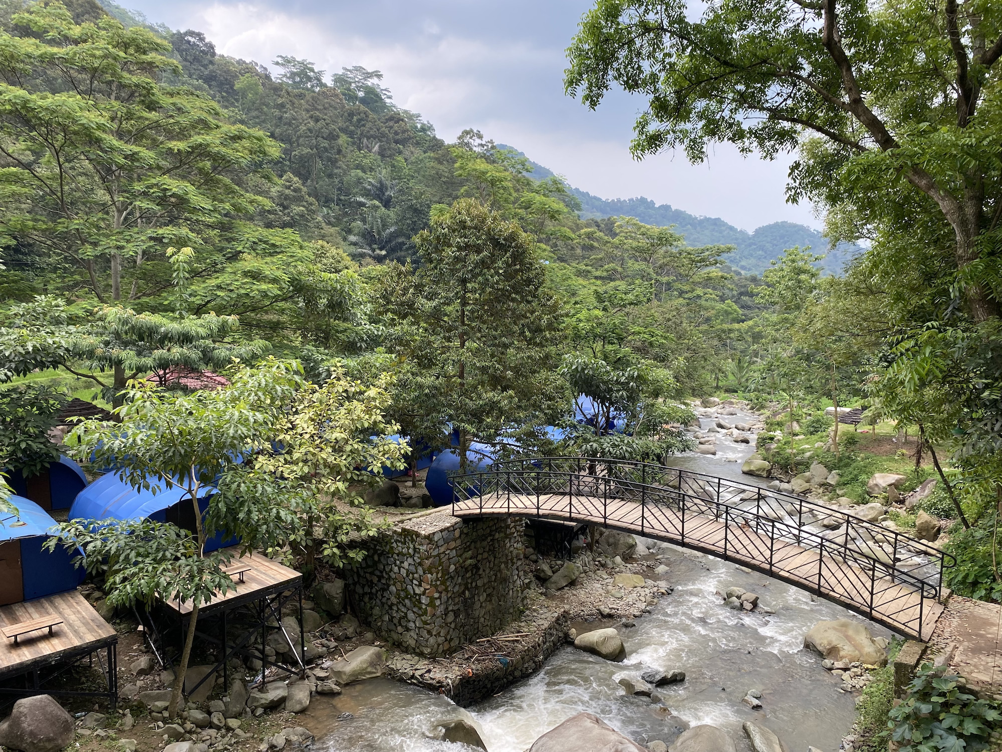 Camping Acara Komunitas River View Karawang