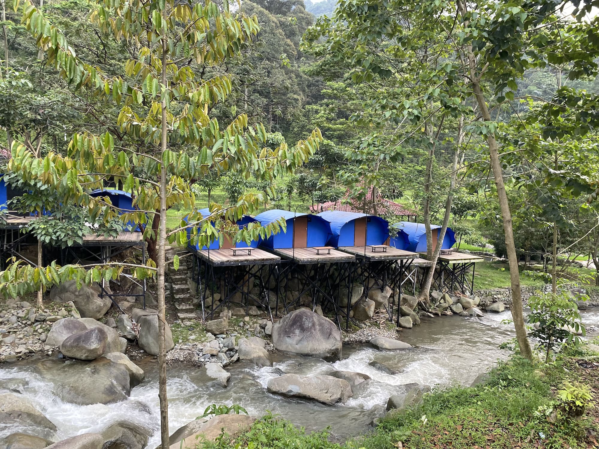 Camping Family Gathering River View Karawang